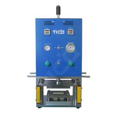 Macchina per la formazione di custodie di celle di sacchetto semiautomatica con pellicola laminata in alluminio