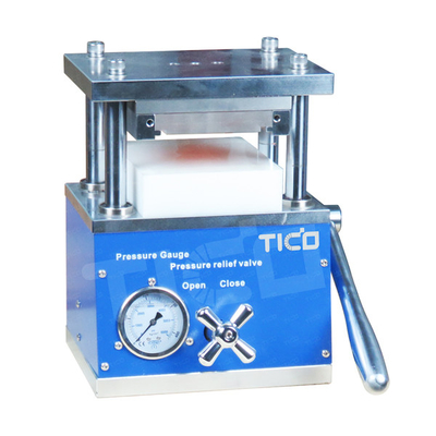 comprare Macchina di taglio a strisce idraulica compatta per elettrodi a cellule di sacchetto online manufacture