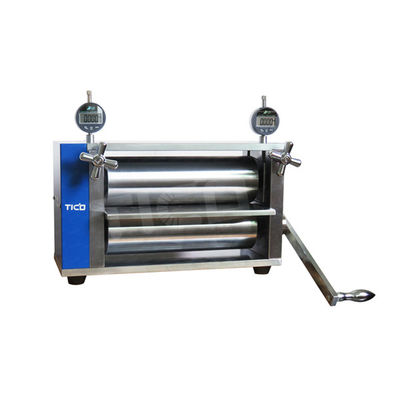 Acquistare Macchina di calandratura manuale da scrivania da 250 mm di larghezza per la produzione di elettrodi fabbricazione online