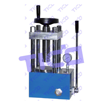 comprare 40 tonnellate di apparecchiature di laboratorio di cellule di moneta manuale compressa idraulica per la produzione di pellet online manufacture