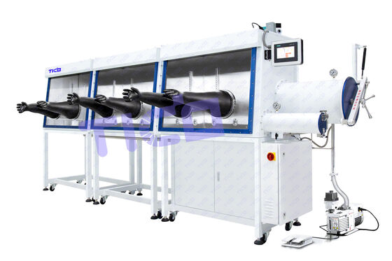 comprare Tre Scatole Tre Stazioni di Lavoro Glovebox fabbricazione online