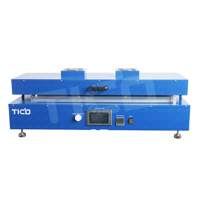220V batteria film di rivestimento a vuoto Top calore nastro di colata attrezzature 800mm regolabile