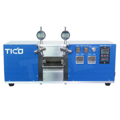 720W Pocket Cell Laboratory Equipment Electrode Hot Rolling Press Machine HRC62