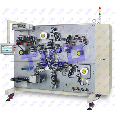 Supercondensatore AC380V macchina di avvolgimento automatica per supercondensatore a batteria al litio