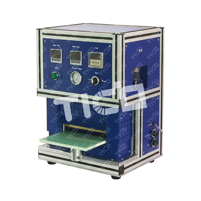 Polimero sacchetto batteria in alluminio cassa laminata bordo macchina di sigillamento a caldo per laboratorio