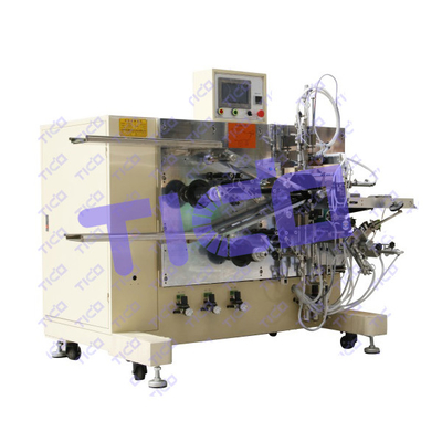 Macchina di avvolgimento a batteria a elettrodi semiautomatica per la fabbricazione di nuclei di celle a sacchetto