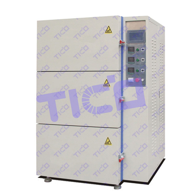 Forno di asciugatura di laboratorio ad alto vuoto 3 strati 3mm 304SS Camera interna