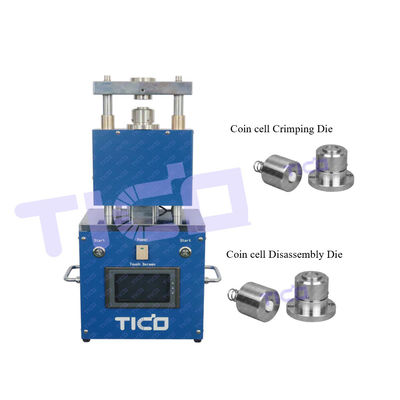 Macchina elettrica per il crimping delle celle di monete per la linea di produzione di celle a pulsanti CR2032 CR2025 CR2016