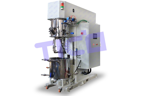 Miscelatore a vuoto planetario da 60L per batterie per il miscelato di fanghi con terreno portante 1500 kg/m2